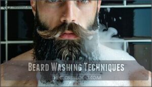 beard washing techniques