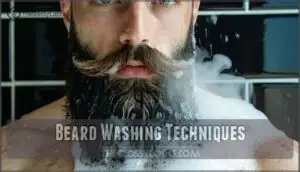 beard washing techniques