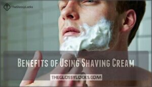 benefits of using shaving cream