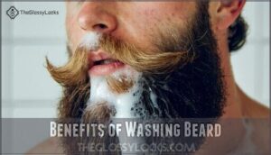 benefits of washing beard