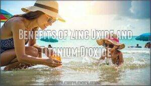 benefits of zinc oxide and titanium dioxide