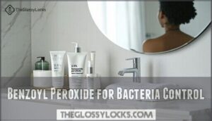 benzoyl peroxide for bacteria control