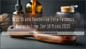 best beard brush for even product distribution