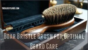 boar bristle brush for optimal beard care