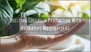 boosting collagen production with hydrating moisturizers