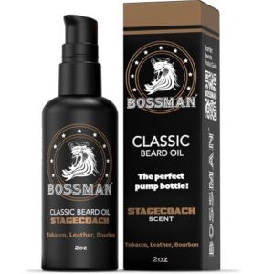 Bossman Organic Mustache & Beard B08FJJDX4M