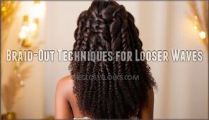 braid-out techniques for looser waves