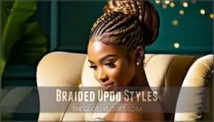 braided updo styles
