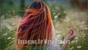 breaking up with box dye