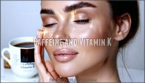 caffeine and vitamin k