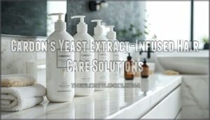 cardon's yeast extract-infused hair care solutions