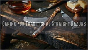 caring for traditional straight razors
