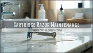 cartridge razor maintenance