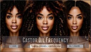 castor oil frequency