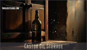 castor oil storage