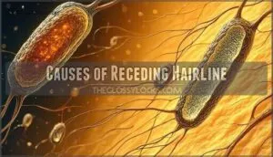 causes of receding hairline