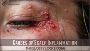 causes of scalp inflammation