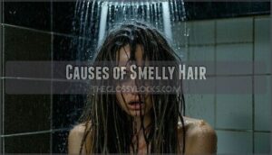 causes of smelly hair