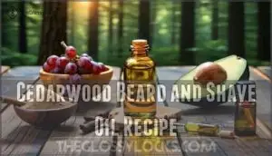 cedarwood beard and shave oil recipe