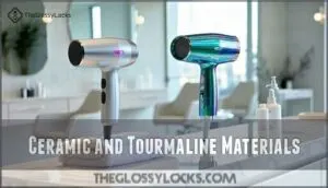ceramic and tourmaline materials