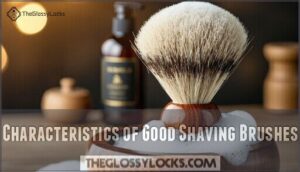characteristics of good shaving brushes