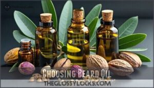 choosing beard oil