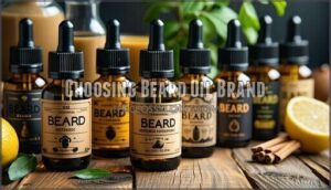 choosing beard oil brand