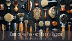 choosing perfect beard brush