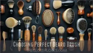 choosing perfect beard brush
