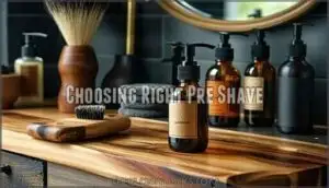 choosing right pre shave