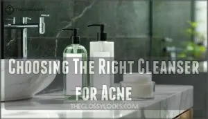 choosing the right cleanser for acne choosing the right cleanser for acne