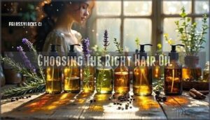 choosing the right hair oil