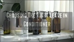 choosing the right leave in conditioner