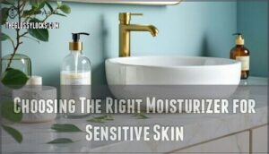 choosing the right moisturizer for sensitive skin