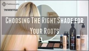 choosing the right shade for your roots