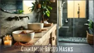 cinnamon-based masks