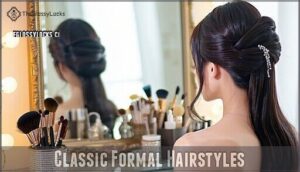 classic formal hairstyles