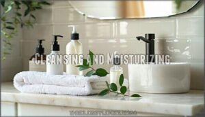 cleansing and moisturizing