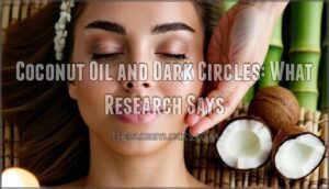 coconut oil and dark circles: what research says