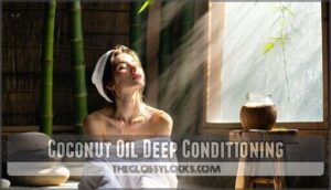 coconut oil deep conditioning