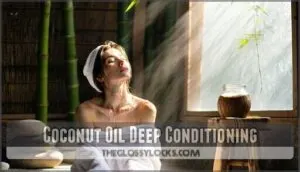 coconut oil deep conditioning