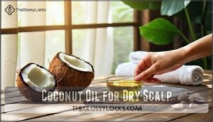 coconut oil for dry scalp