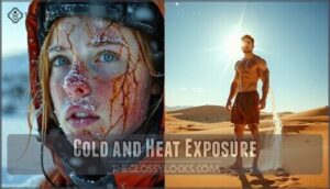 cold and heat exposure