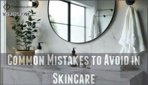 common mistakes to avoid in skincare