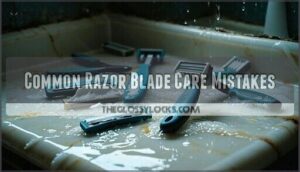 common razor blade care mistakes