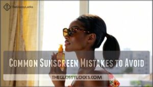 common sunscreen mistakes to avoid