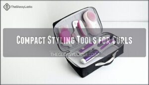 compact styling tools for curls