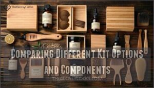 comparing different kit options and components