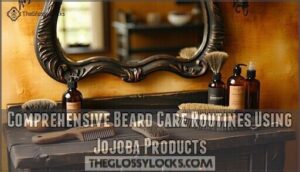 comprehensive beard care routines using jojoba products