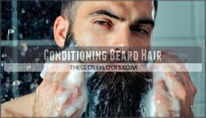 conditioning beard hair